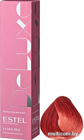 Estel Professional De Luxe Extra Red 77/55 русый красный интенсивный
