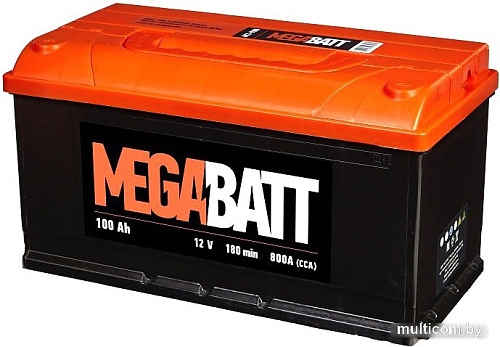 Автомобильный аккумулятор Mega Batt 6CT-100 NR (100 А·ч)