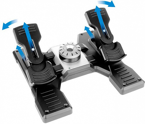 Педальный блок Logitech G Saitek PRO Flight Rudder Pedals