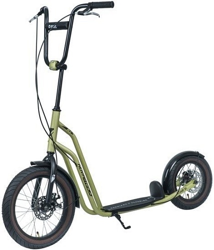 Самокат Novatrack Stamp N1 16DSTAMPN1CL.GD20 (золотистый)