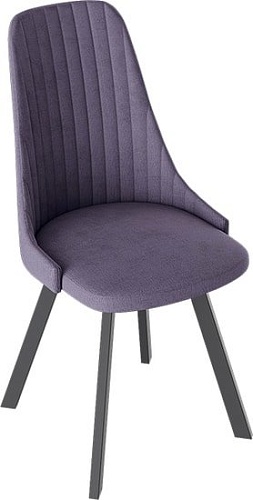 Стул Трия Франк исп.2 ДП2-30 паук (графит/микровелюр фиолетовый)