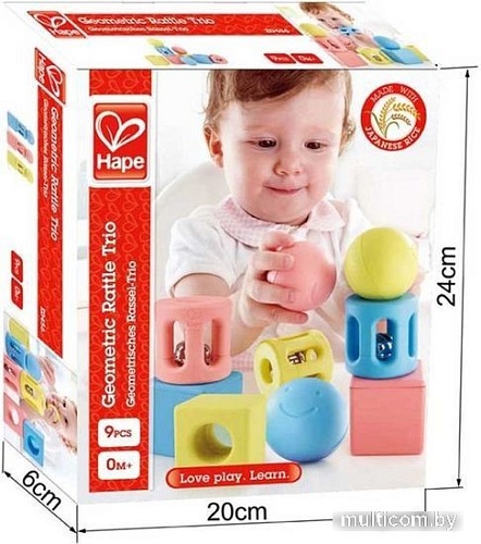 Погремушка Hape Улыбка E0456_HP