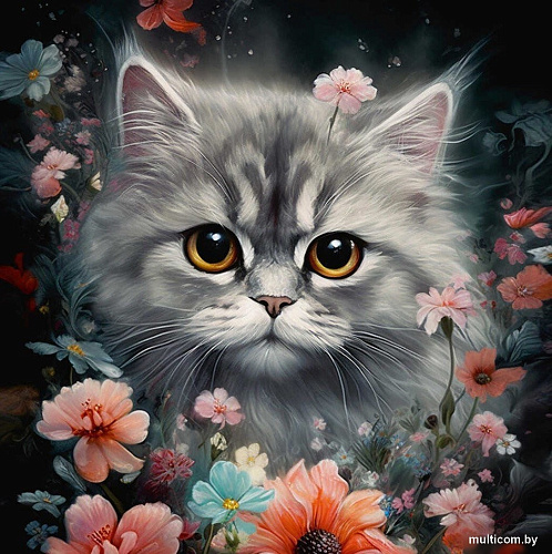 Феникс+ Котик в ночном поле 68614