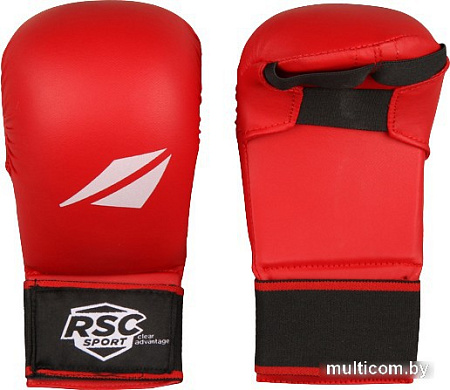 Перчатки для единоборств RSC Sport PU BF BX 1101 M (красный)