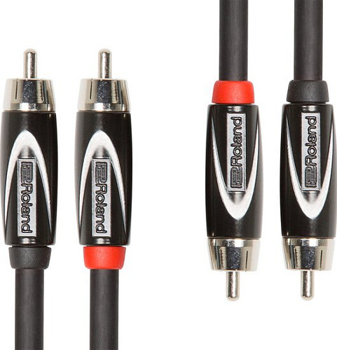 Кабель Roland RCC-10-2R2R RCA - RCA (3 м, черный)