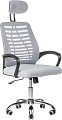 Офисное кресло Mio Tesoro Келли A-017 (серый)