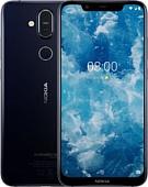 Смартфон Nokia 8.1 (индиго/серебристый)