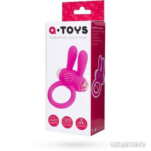 Виброкольцо TOYFA Силикон 2.5см 769002