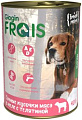 Сухой корм для собак Frais Holistic Dog мясные кусочки с телятиной в желе (420г)