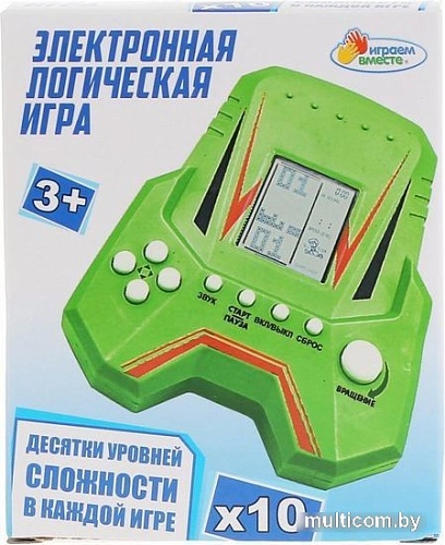 Развивающая игра Играем вместе Электронная логическая игра 1709K1127-R