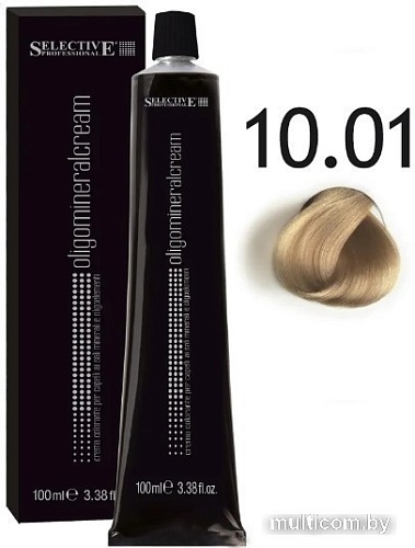 Крем-краска Selective Professional Oligomineral Cream 10.01 861001 (100 мл, экстра светлый блондин пепельный)