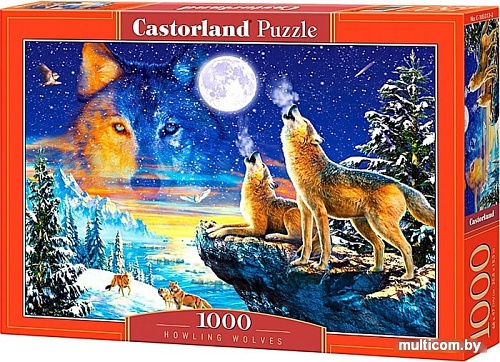 Пазл Castorland Волки