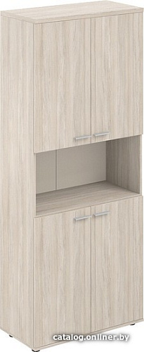 Книжный шкаф Norden Высокий с нишей SG.841.OL.OL.OL (дуб светлый)
