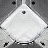 Душевая кабина Saniteco P1SE 80x80 (черный)
