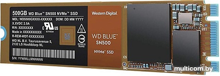SSD WD Blue SN500 500GB WDS500G1B0C