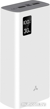 Внешний аккумулятор AccesStyle Bison 30PQD 30000mAh (белый)