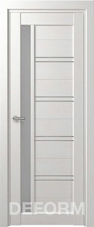 Межкомнатная дверь Юркас Deform D19 ДО 90x200 (дуб шале снежный/мателюкс)