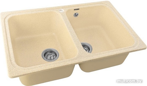 Кухонная мойка Gerhans C02 (песочный)