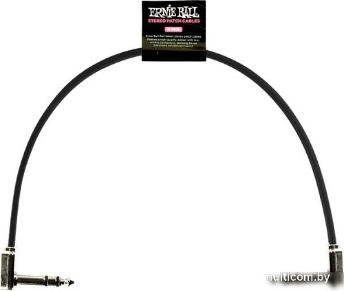 Кабель для гитарных педалей Ernie Ball 6409 6.3 мм - 6.3 мм (0.3 м)