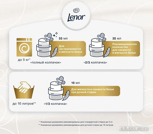 Кондиционер для белья Lenor Summer Breeze 1.6 л