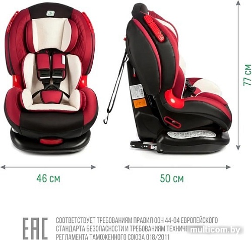 Детское автокресло Smart Travel Premier Isofix KRES2063 (марсала)