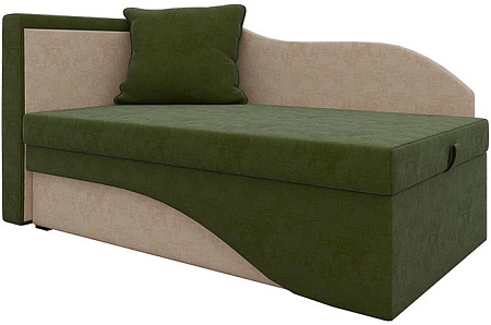 Тахта Mebelico Грация (зеленый/бежевый) [57997]