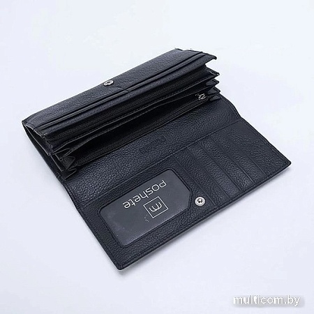 Кошелек Poshete 852-N448-3ABLK (черный)