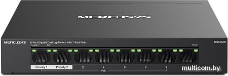 Неуправляемый коммутатор Mercusys MS108GP