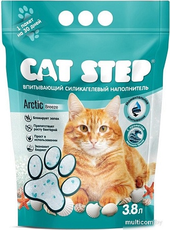 Наполнитель для туалета Cat Step Arctic Breeze 3.8 л