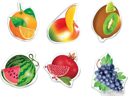 Мозаика/пазл Русский стиль Maxi Фрукты/ягоды 02554