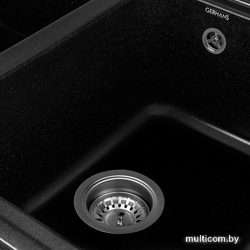 Кухонная мойка Gerhans C02 (оникс)