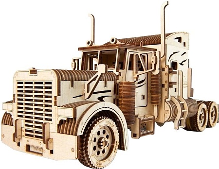 3Д-пазл Ugears Тягач VM-03