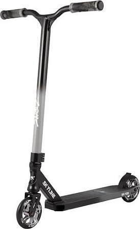 Двухколесный подростковый самокат Maxiscoo Skyline-120 SN-SK120-BL (черный)