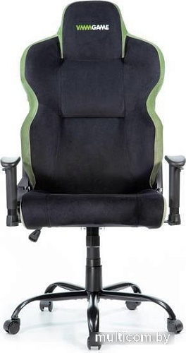 Кресло VMM Game Unit Velour Upgrade XD-A-VRBKGN-B23 (черный/зеленый)