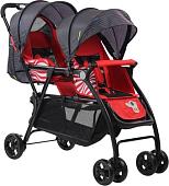 Коляска прогулочная «книга» Farfello Vivid Plus VP-705 (красный)