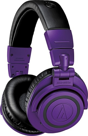 Наушники Audio-Technica ATH-M50xBT Limited-Edition (фиолетовый)