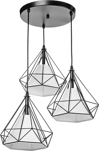 Подвесная люстра Sundays Home KR-19 6174 (с лампами LED-Шар-VC 3шт)