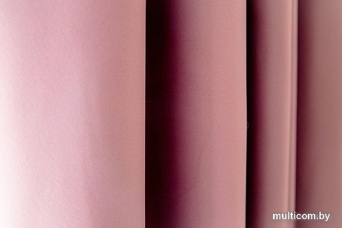 Комплект штор Decoretto Блэкаут роза БР-K16 3x2.5 м (розовый, 2 шт)