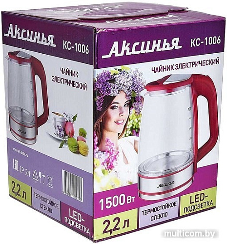Электрочайник Аксинья КС-1006