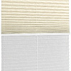 Плиссе Delfa Walnut СПШ-3402/3504 Basic Transparent (62x160, кремовый/белый)