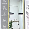 Зеркало eMZe Smartphone 50x100 UV.SMART.50.100.AUR (золото с УФ-окантовкой)