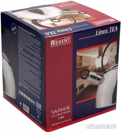Чайник со свистком Regent Tea 93-TEA-25