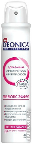 Антиперспирант-спрей Deonica Pre-Biotic 200 мл