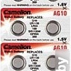 Батарейки Camelion LR54 10 шт. [AG10-BP10]