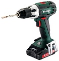 Дрель Metabo BS 18 LT 2.0Ah x2 Case Set