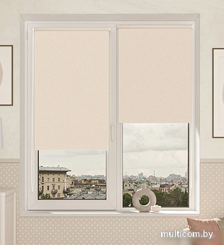 Рулонные шторы Legrand Блэкаут Болид 47x175 58127461 (крем)