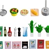 Мебель для кукольного домика Lundby Набор кухонных аксессуаров 60508900