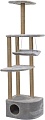 Комплекс Чип Башня угловая 8370сер (джут, серый)