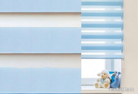 Шторы день-ночь Legrand День-Ночь 42.5x160 (небесный голубой)
