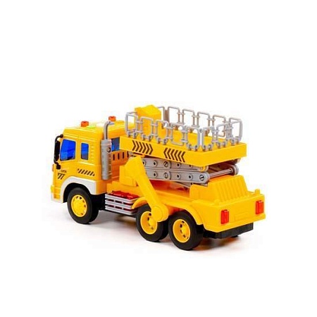 Автомобиль с подъемником Полесье Сити 89762 (желтый)